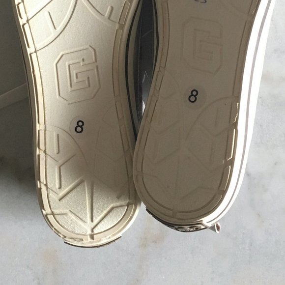 New! Guess Y2K brown & tan canvas signature sneakers (size 8) - Picture 6 of 6